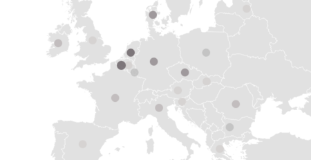 Map of European countries doing TikTok bans, from Politico